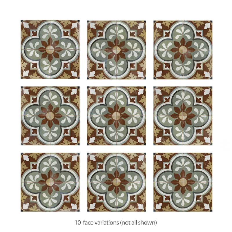 Merola Tile Kings Barna Born 17-5/8" x 17-5/8" Ceramic Floor and Wall Tile