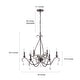 preview thumbnail 6 of 9, Farmhouse 6-Light French Country Chandelier Crystal Transitional Lights for Dining Room