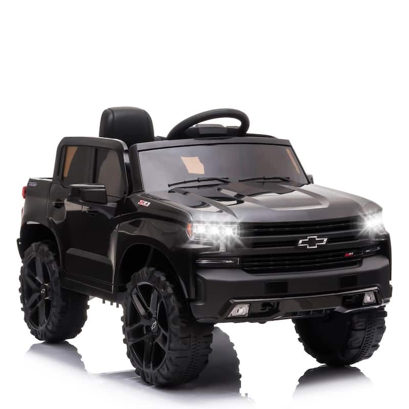 12V Kids Ride on Truck，Electric Ride on Car - Black