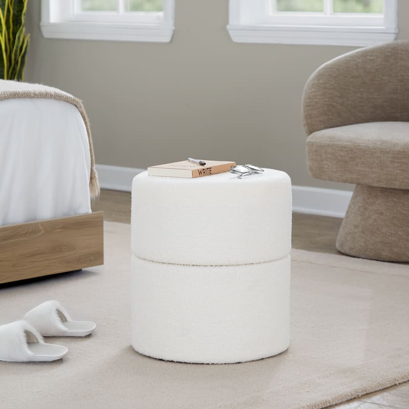 Porch & Den Sumaya Spin 18" Ottoman