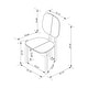 preview thumbnail 4 of 17, Manhattan Comfort Gales 5-Piece Dining Set