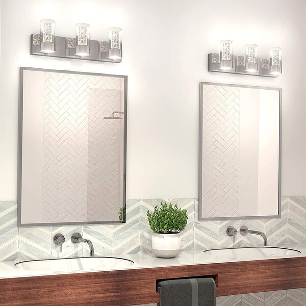 Artika Essence 3 Light LED Vanity Light Medium Chrome