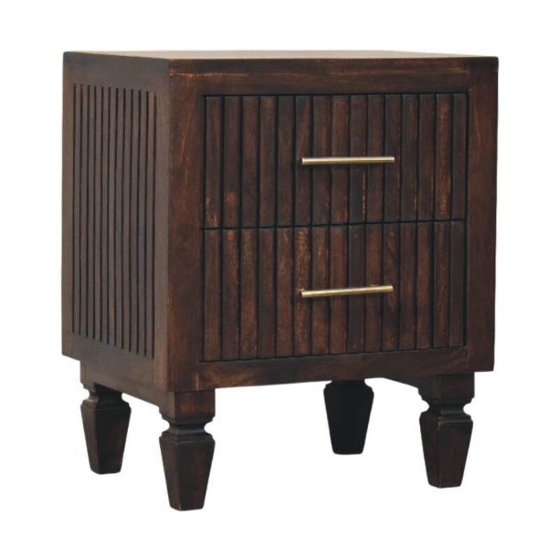 Artisan Furniture Solid Wood Belmont 2 Drawer Nightstand