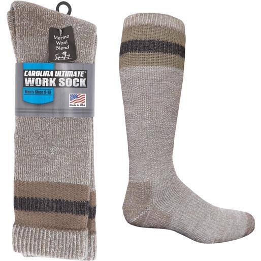 Carolina Hosiery Mills Full Cush. Wool Bt Sock 924LKHAKI Unit PAIR