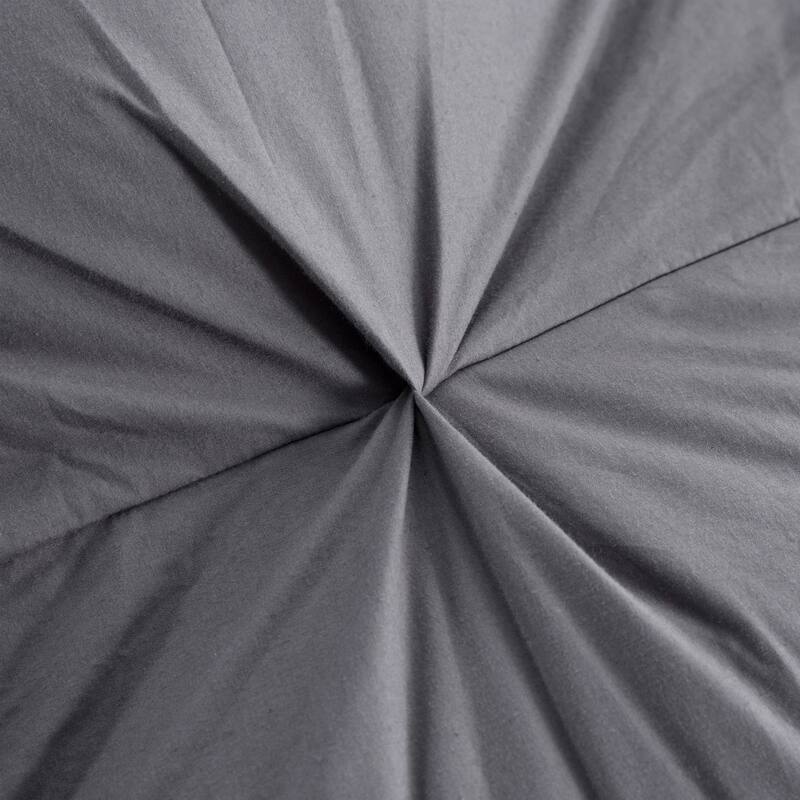 Pinch Pleat Goose Feathers Down Comforter Cal King Duvet Insert,750