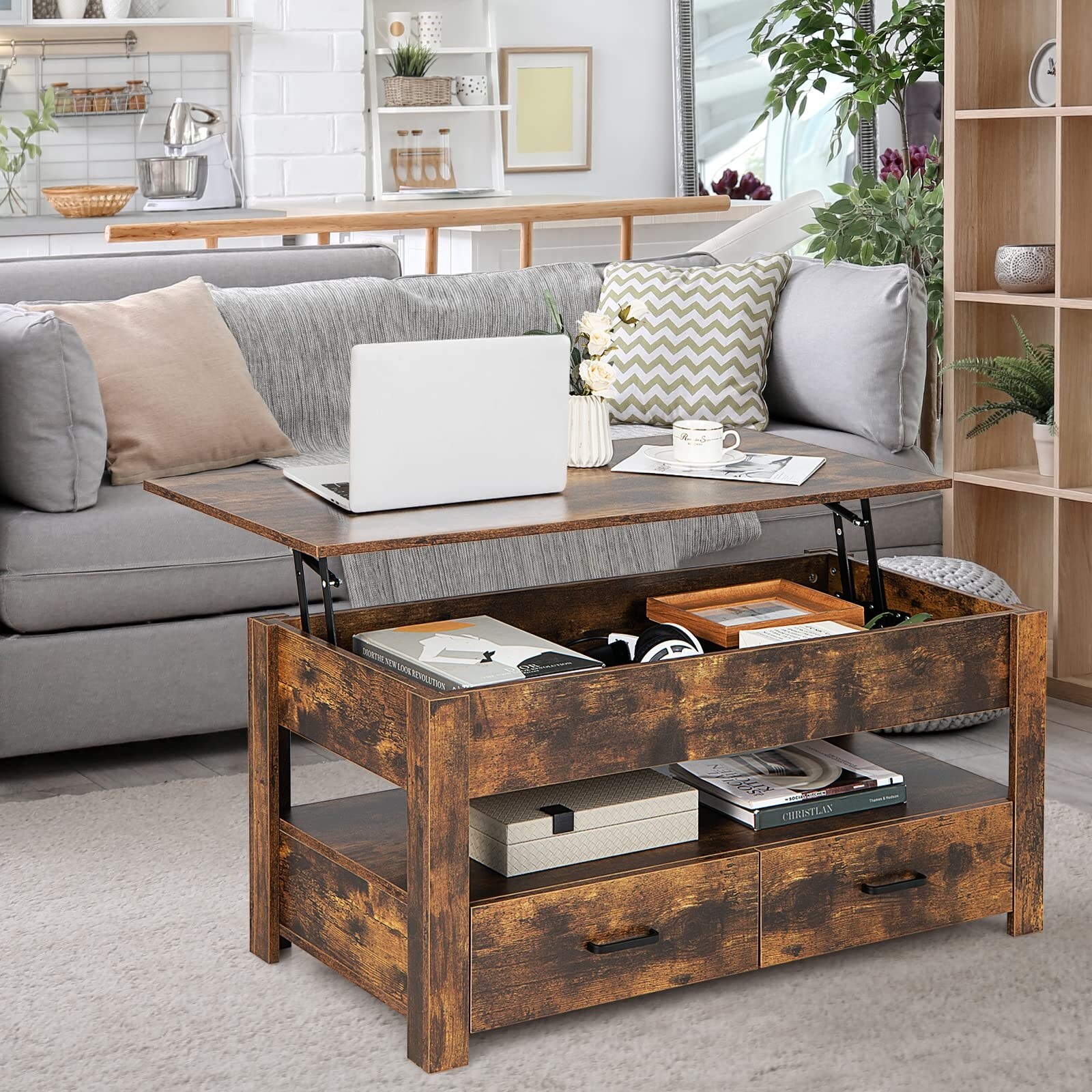 Multipurpose center table discount