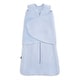 preview thumbnail 9 of 16, HALO Supersoft Viscose from Bamboo 2.0 TOG Sleepsack Swaddle newborn - blue fog