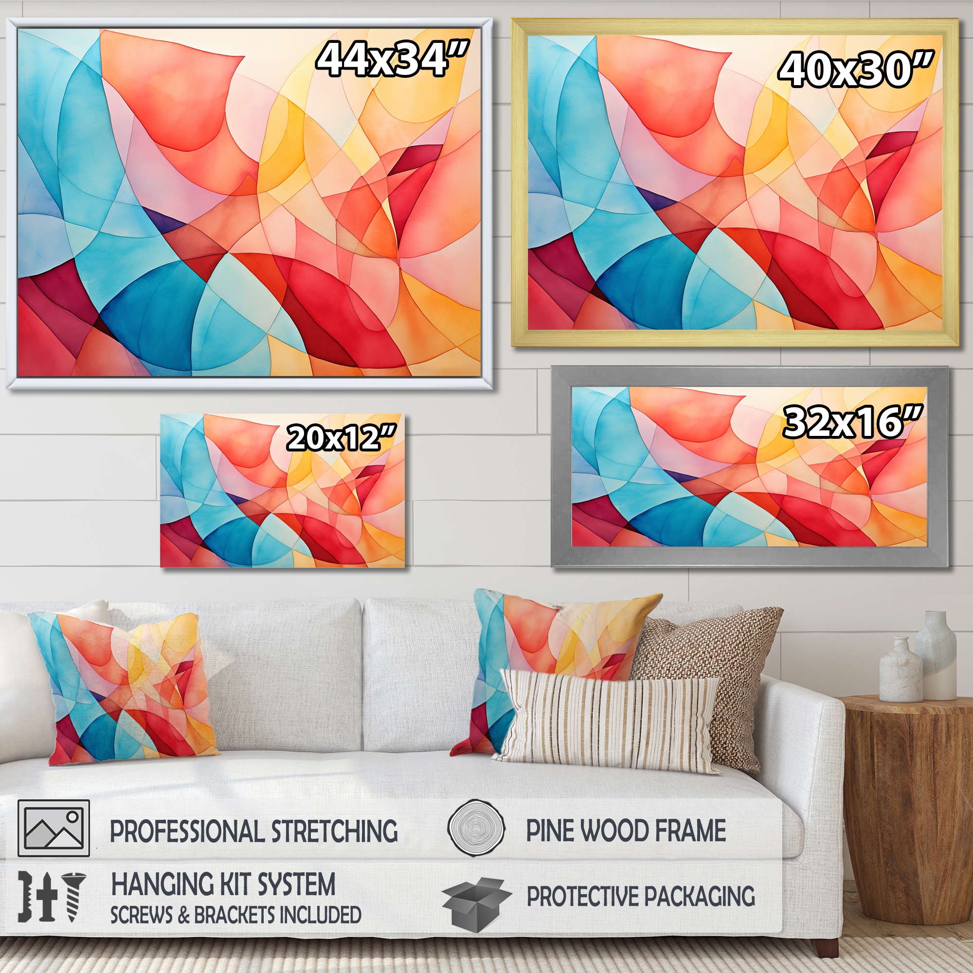 collage / デスパンダ Coastal Collage Blue Wallpaper - 20.8 in. W x 33ft L