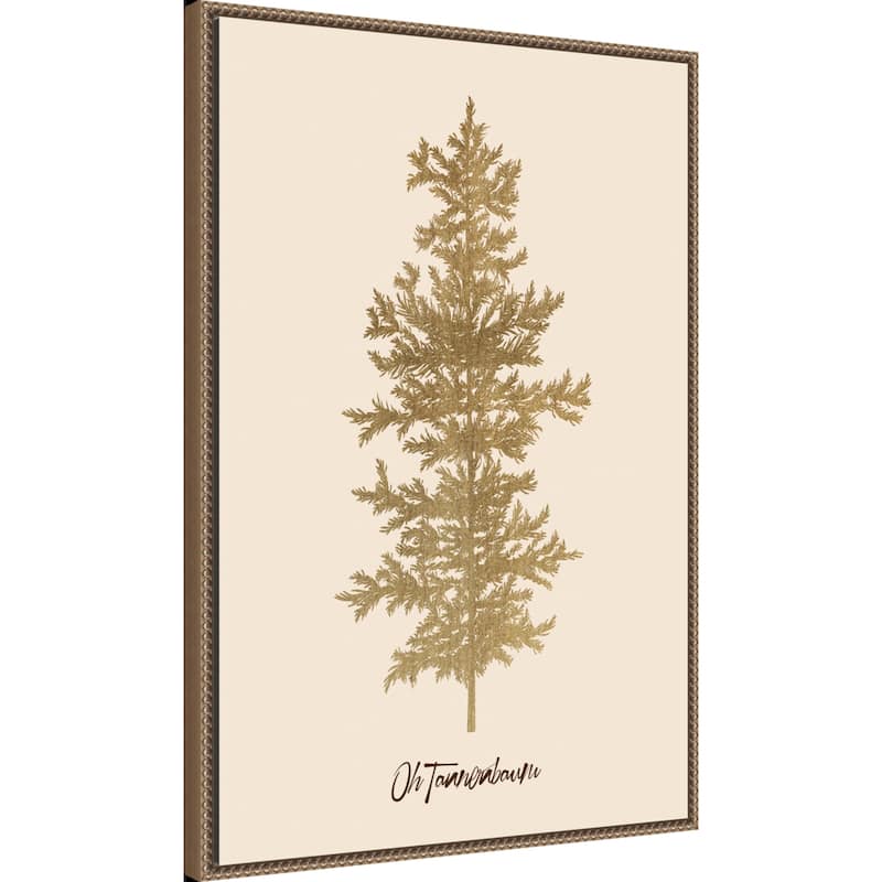 Oh Tanenbaum Framed Canvas Wall Art Print