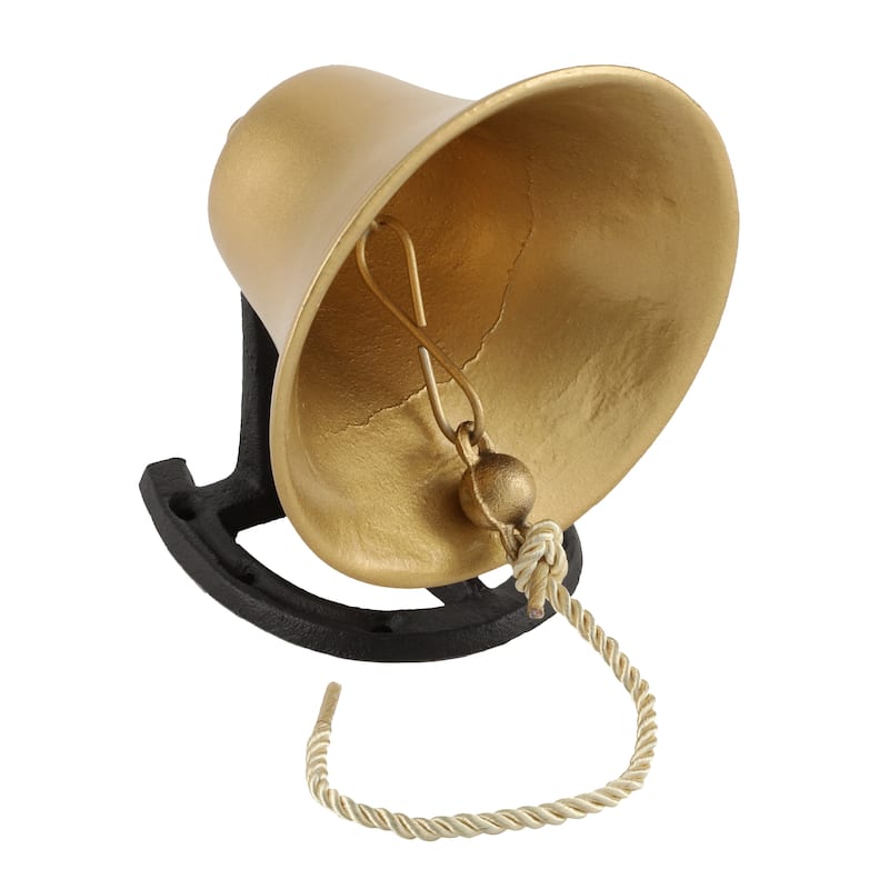 Gorilla Playsets Metal Play Dinner Bell - Gold