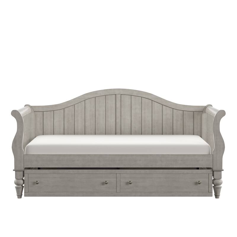 Wallace Traditional Wood Slat Daybed and Trundle by iNSPIRE Q Classic