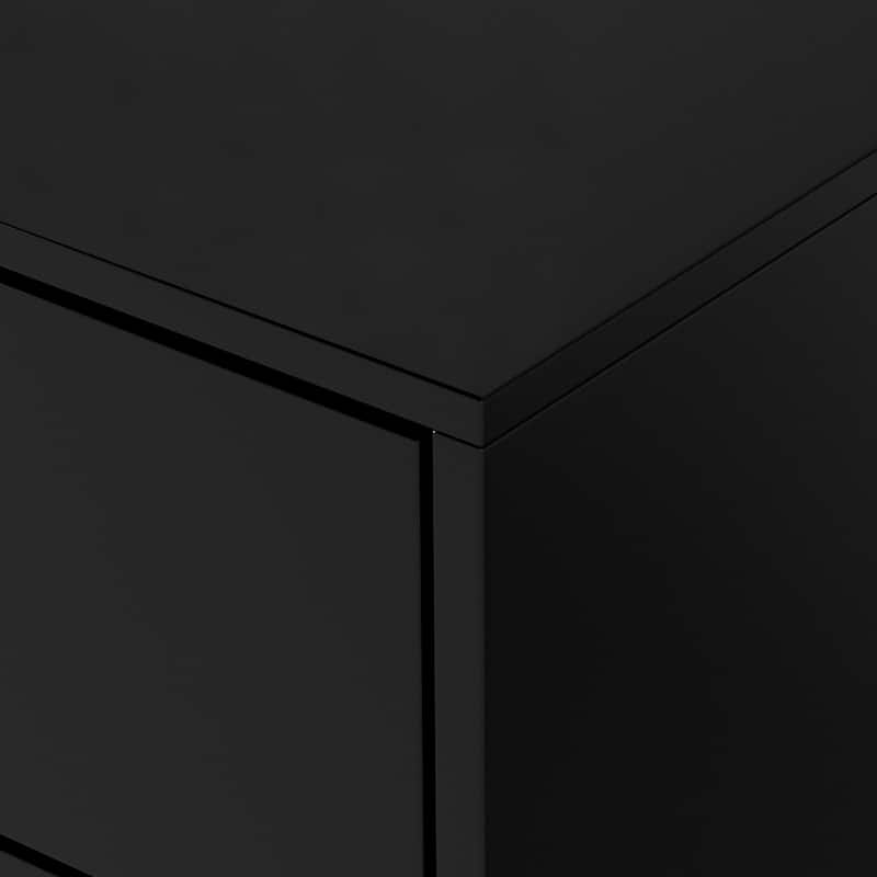 Furniture of America Erina Modern Glossy 2-Drawer Nightstand