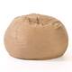 Madison Faux Suede 5-foot Beanbag Chair by Christopher Knight Home