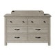 preview thumbnail 5 of 8, Milk Street Relic 6 Drawer Dresser Brown
