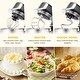 preview thumbnail 10 of 36, 3.2Qt Stand Mixer, 6-Speed Lightweight Kitchen Mixer with Whisk, Hook