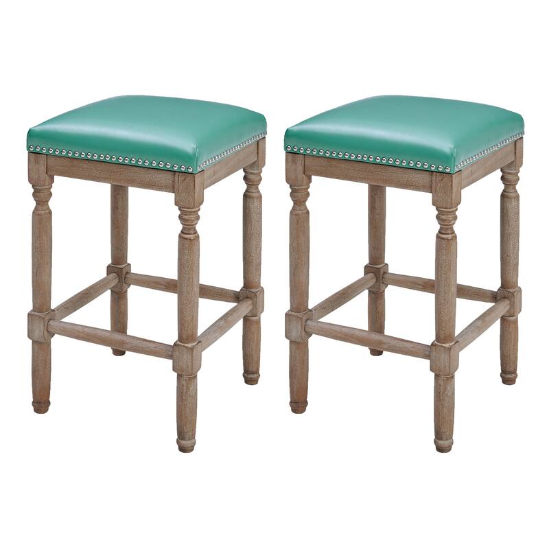 NPD Furniture Ernie Bonded Leather Counter Stool