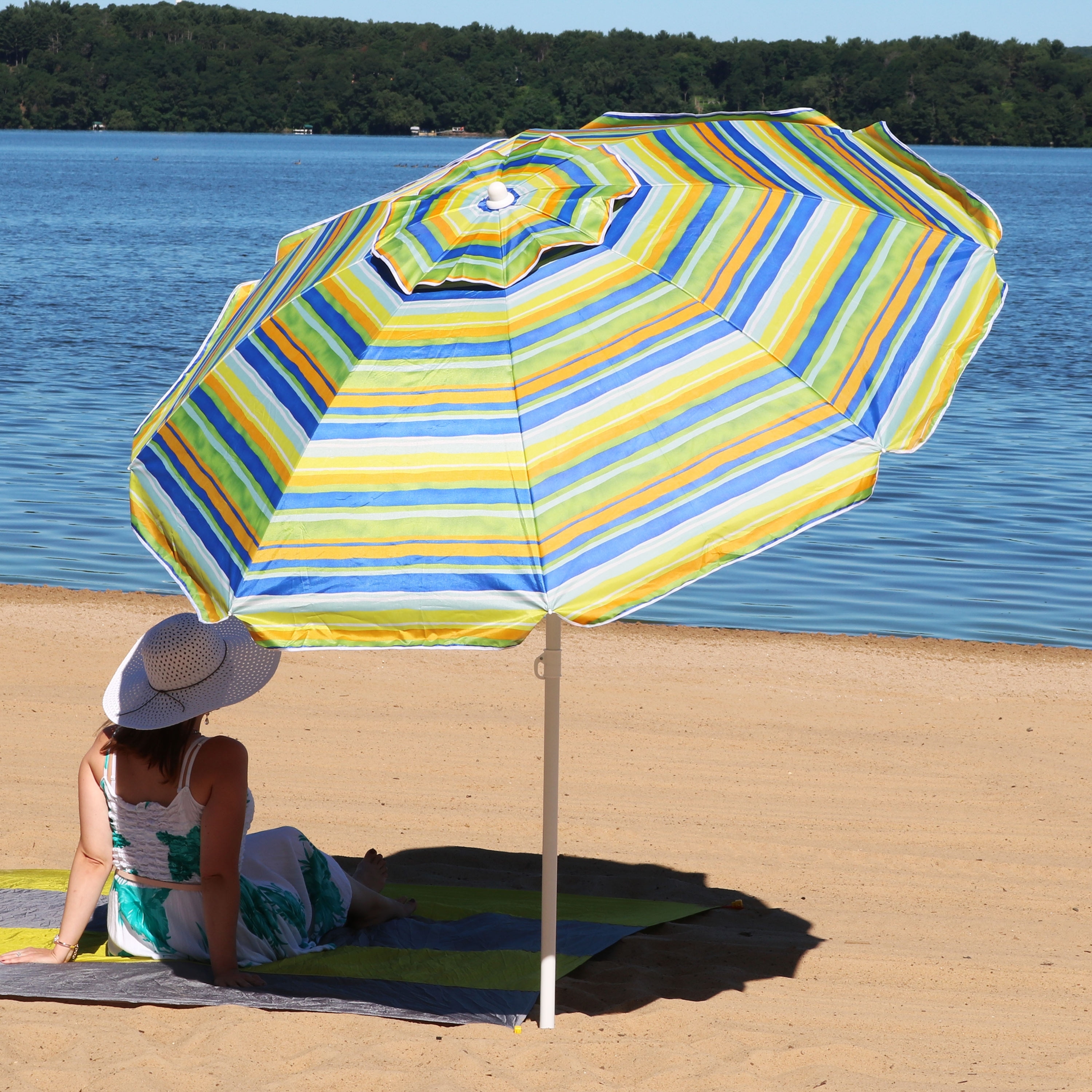 uv blocking beach umbrella