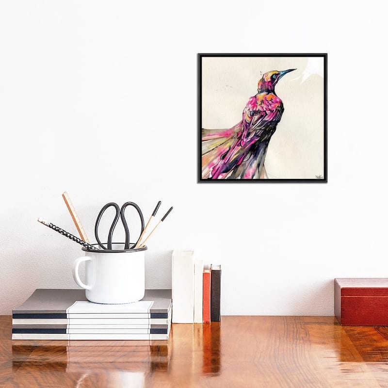 iCanvas "Grackle I" by Swartz Brothers Art Framed
