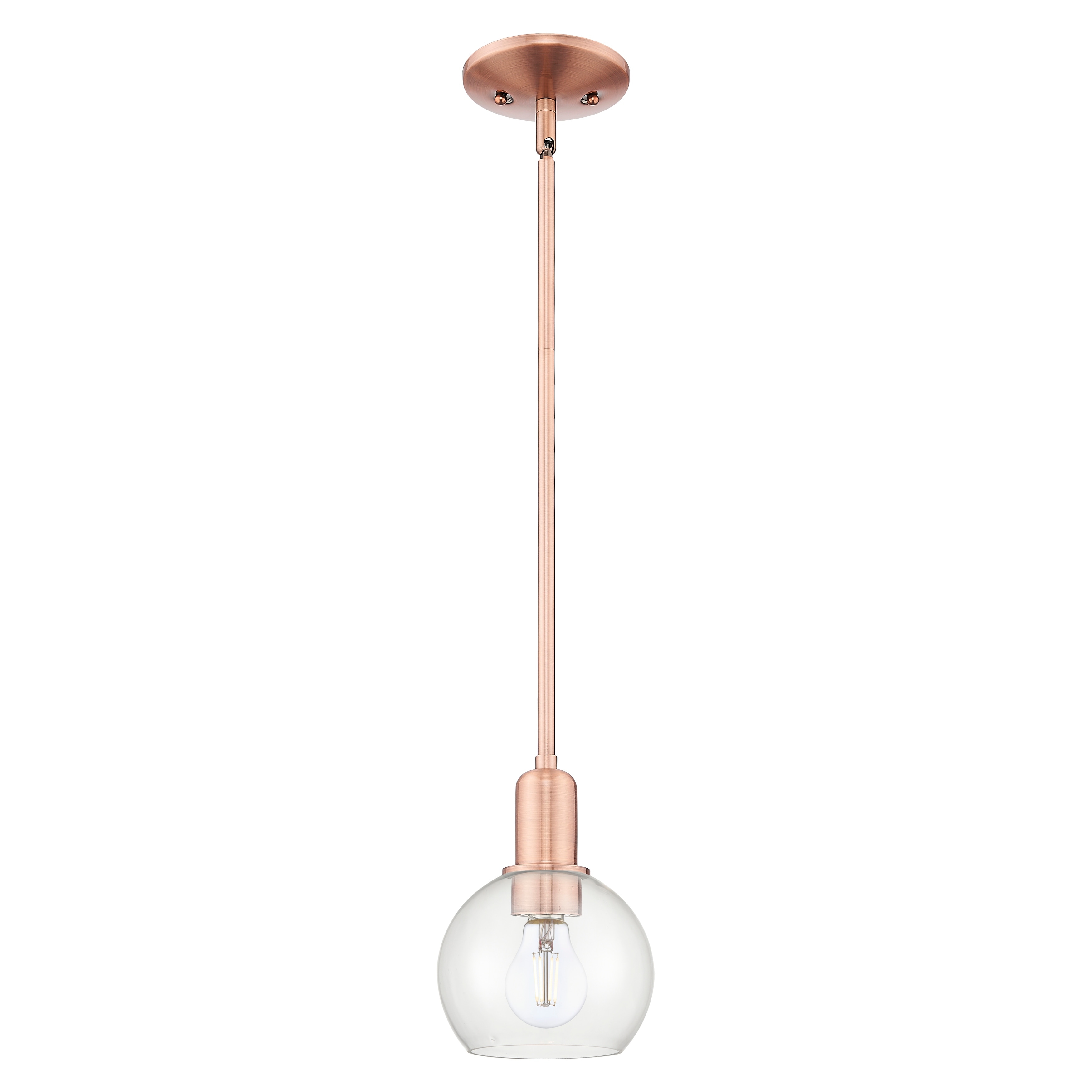 Innovations Lighting Endless Possibilities Arcadia - Athens - 1 Light 6" Stem Hung Mini Pendant