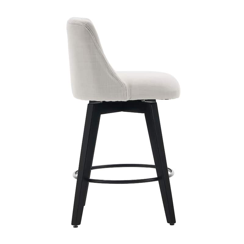 Swivel Bar Stools Side Chair Set of 2
