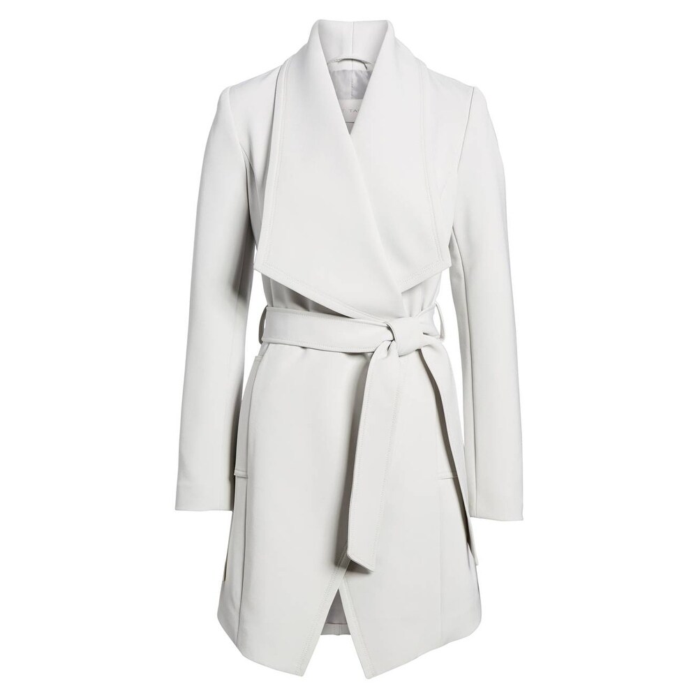tahari alice wool maxi coat