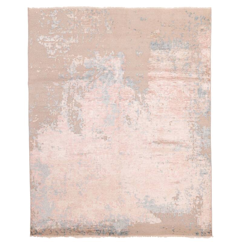 ECARPETGALLERY Hand-knotted Legacy Taupe Rug - 8'0 x 9'10