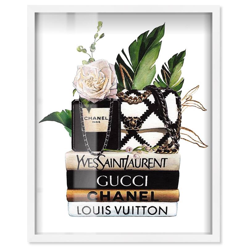 Luxury Stack Details Shadowbox by Art Remedy - White - 20" x 24"