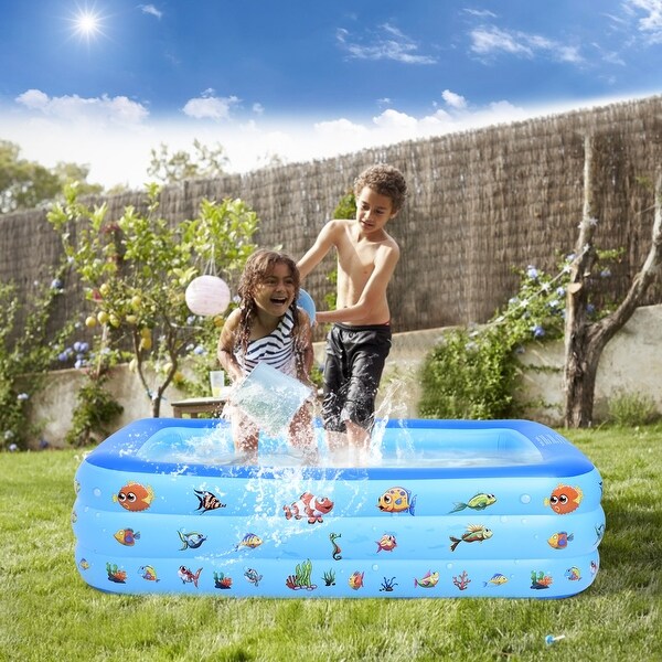 Children's Three-layer Square Pool, Ocean World Series