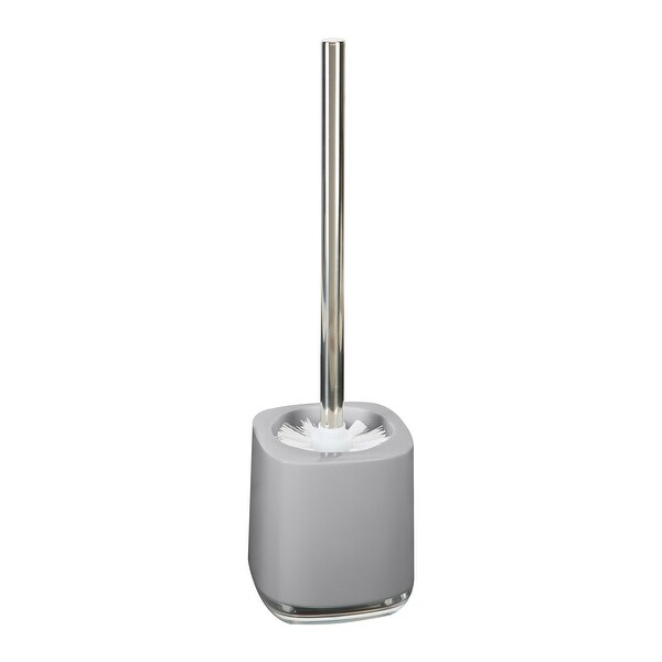 Bath Bliss Luxury Toilet Brush Holder in Grey 4