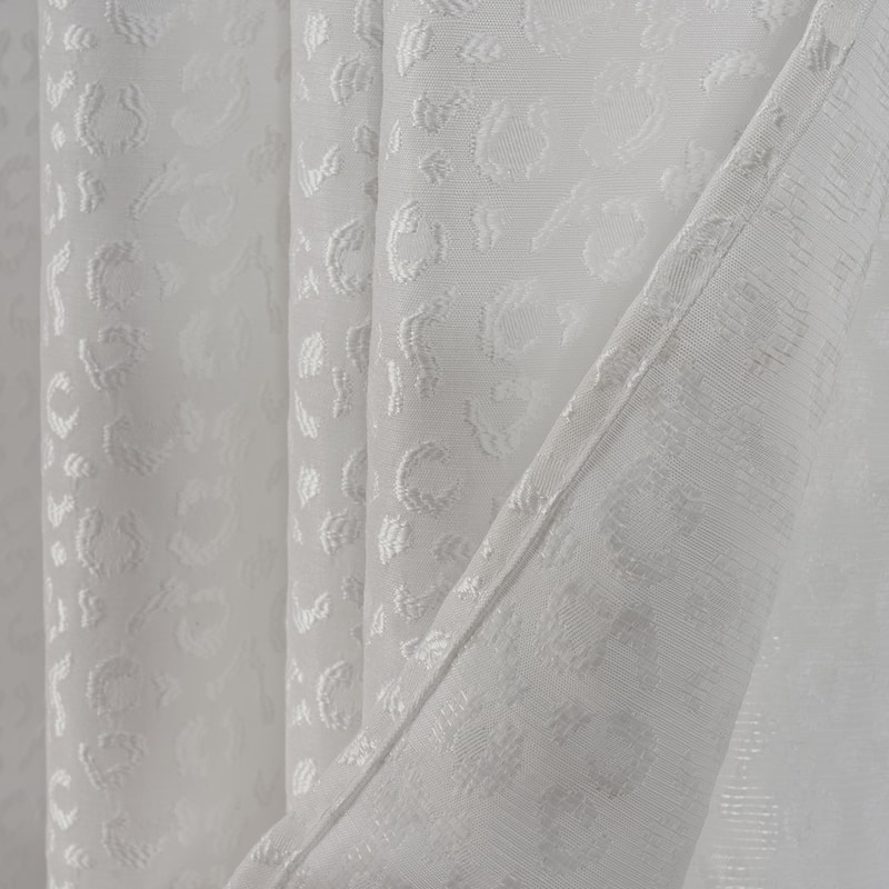 Brookfield Jacquard Grommet Window Curtain Panel