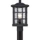 preview thumbnail 3 of 2, Stonington 1-Light Outdoor Post Mount in Mystic Black
