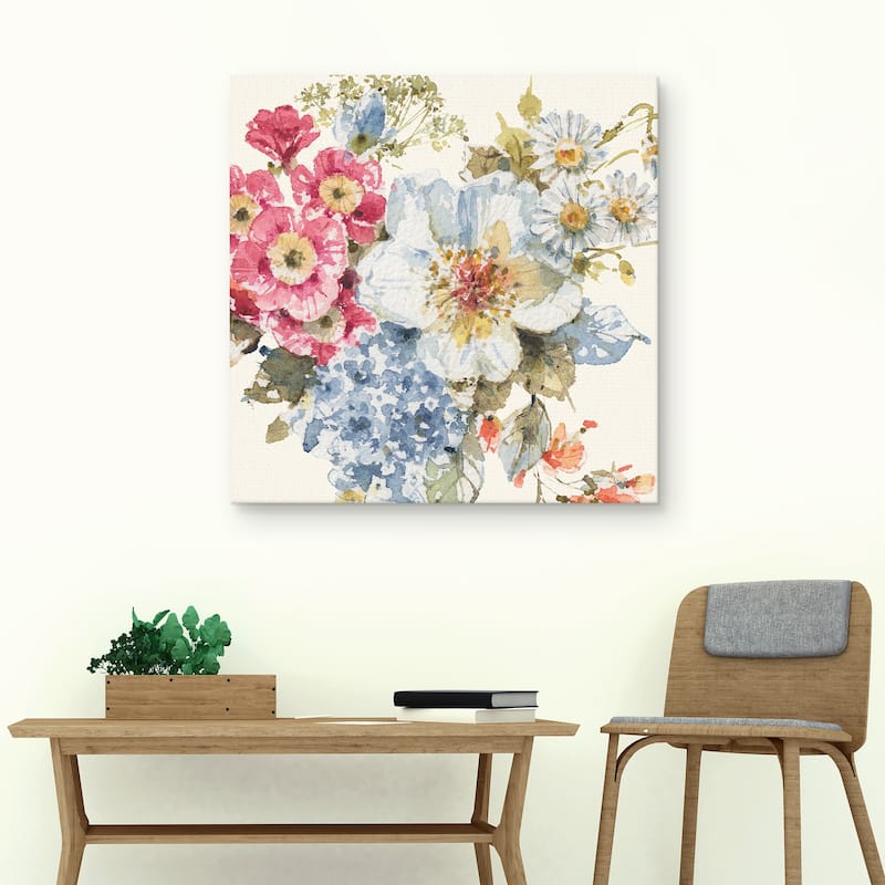 Summer Garden III by Lisa Audit Canvas Art Print