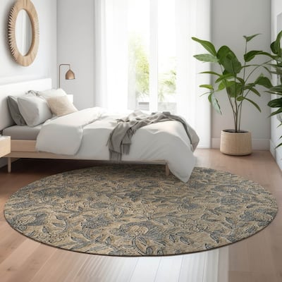 Premium Washable Super Soft Floral Mayfield Rug