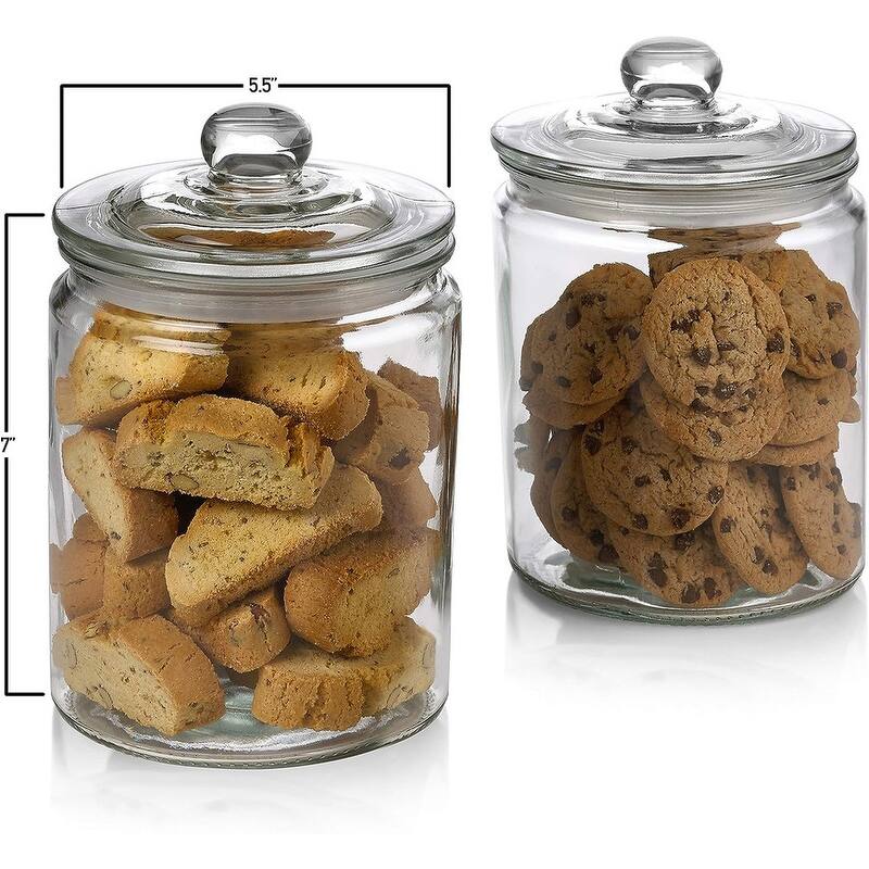 Clear Glass Storage Jar Bed Bath & Beyond 39915290