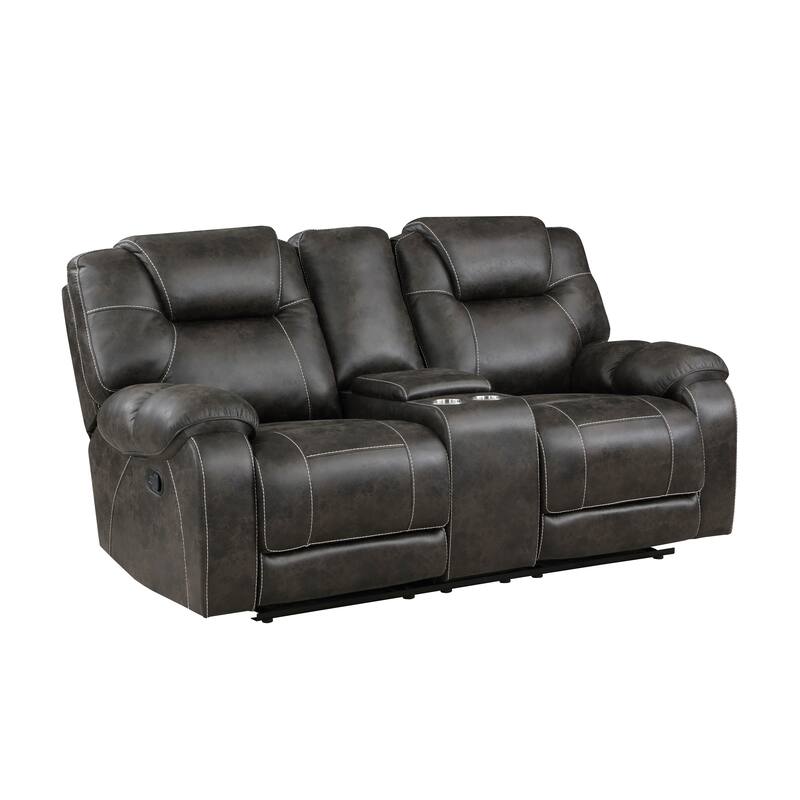 Flannery 3-Piece Manual Reclining Living Room Sofa Set