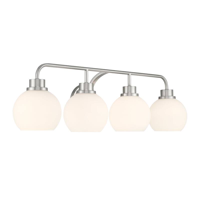 Bellevue SHBF77582 4 Light 32" Wide Vanity Light with Opal Glass
