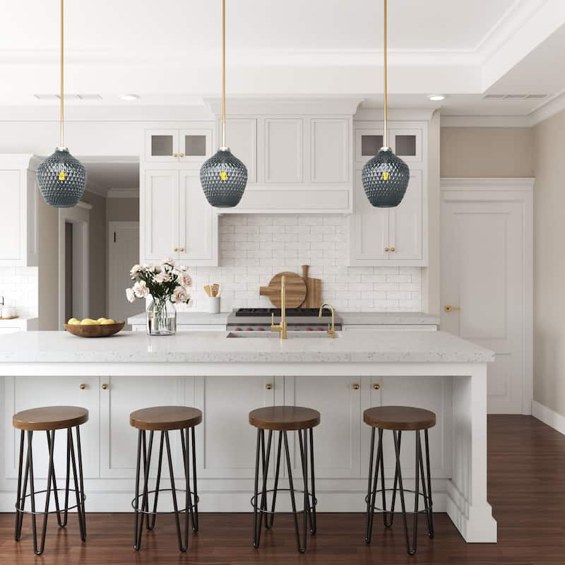 Brio Lighting Lavine Glass Mini Pendant Light