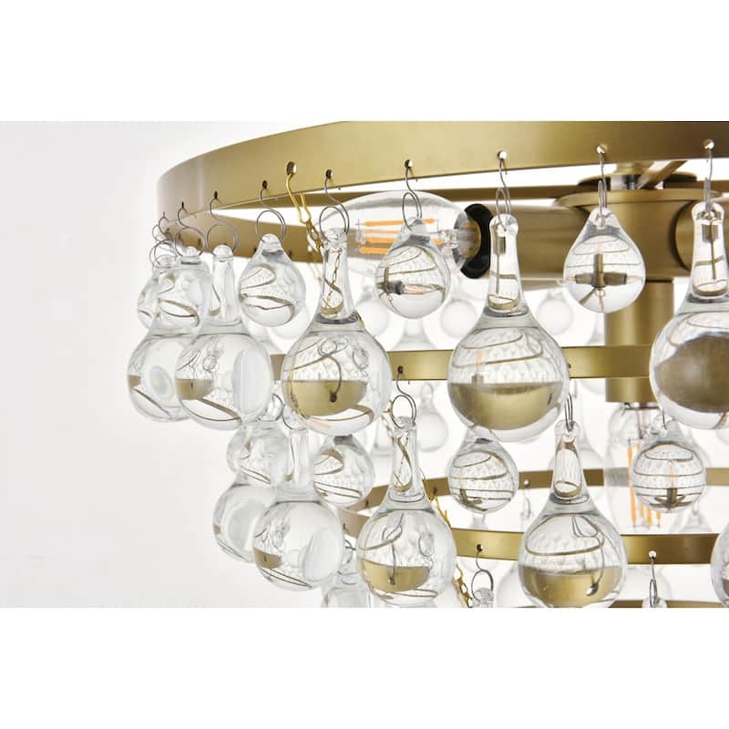 Kora 5 light Black Pendant