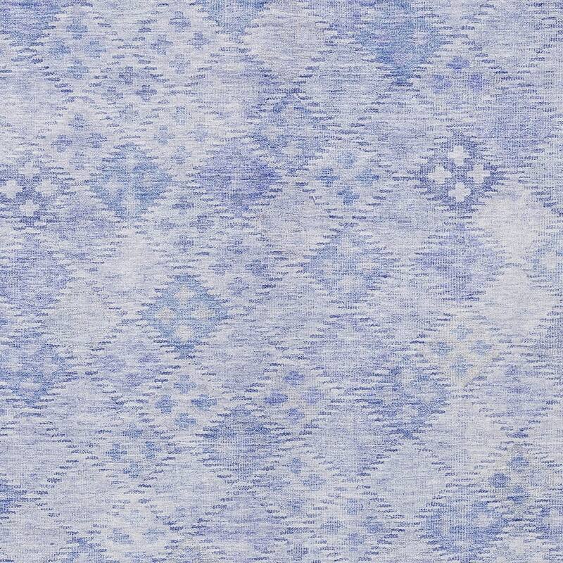 HomeRoots Geometric Transitional Rectangle Outdoor Rug