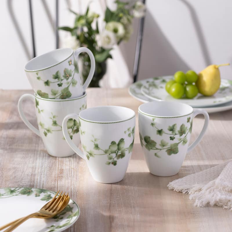 Ivy Whisper Set of 4 Mugs, 16 oz.