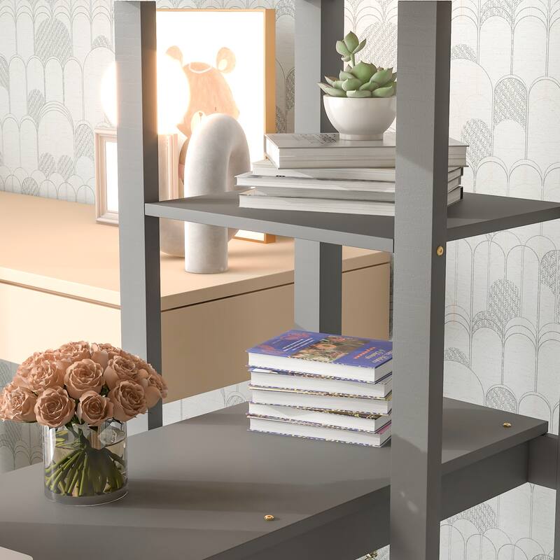 Minimalistic Full Pine Loft Bed