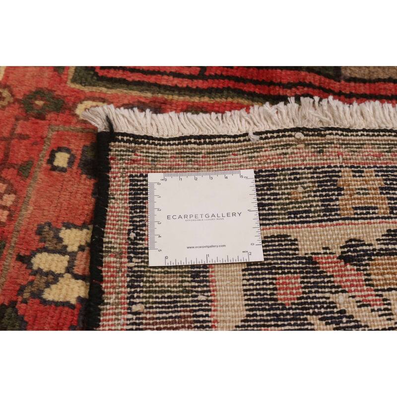 ECARPETGALLERY Hand-knotted Kayseri Vintage Red Wool Rug - 5'4 x 9'7