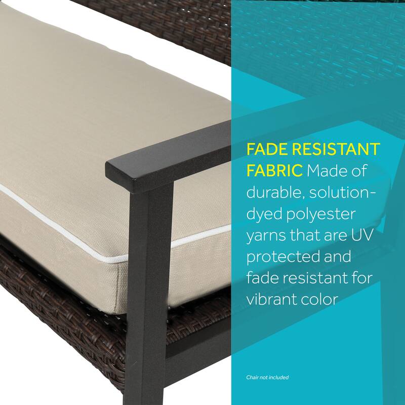 Outdoor/ Indoor Bench Cushion for Patio Furniture