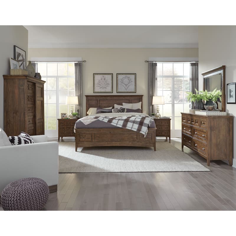 Magnussen Home Bay Creek Toasted Nutmeg Door Chest