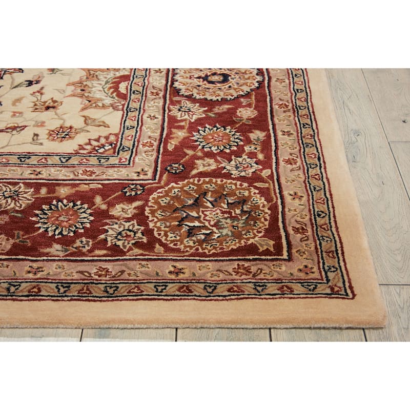 Nourison Hand-tufted Persian Floral Traditional Area Rug