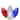 LED Patriotic C9 Christmas Lights - Red   Clear and Blue - 16' White Wire - 50ct