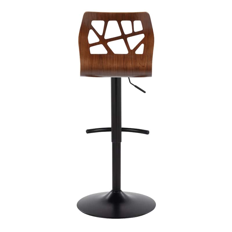 Carson Carrington Sala Adjustable Bar Stool with Rounded T Footrest (Set of 2)