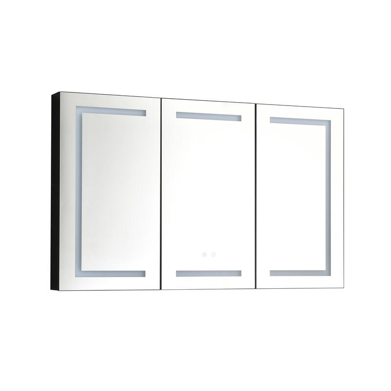 48"X30" LED Mirror Medicine Cabinet with Lights