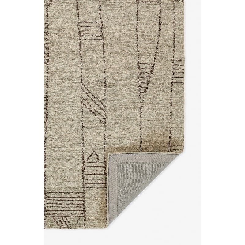 Momeni Teppe Hand Tufted Wool Geometric Area Rug