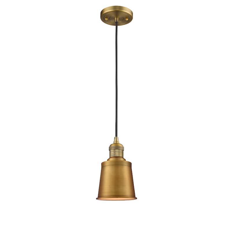Innovations Lighting Addison - 1 Light 5" Cord Hung Mini Pendant